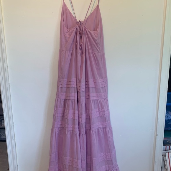 Buddy Love Jaxon Tiered Strappy Maxi Dress Purple - Picture 8 of 13